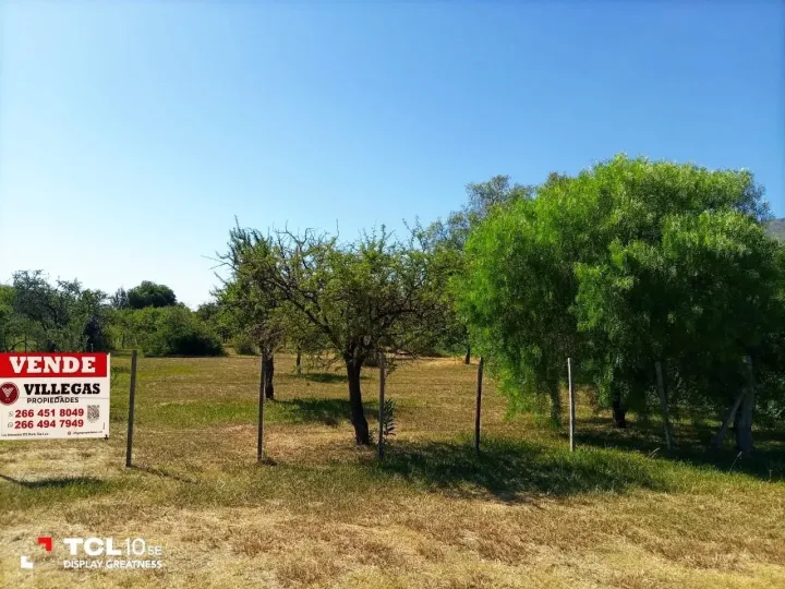 Terreno 1500 m2 VENTA calle El Mollar a 500 ms de Pascual Morales Barrio El Pantanillo