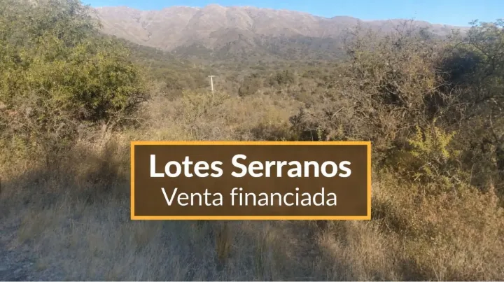 Parque Calaguala - VENTA FINANCIADA - Cerro De Oro, San Luis